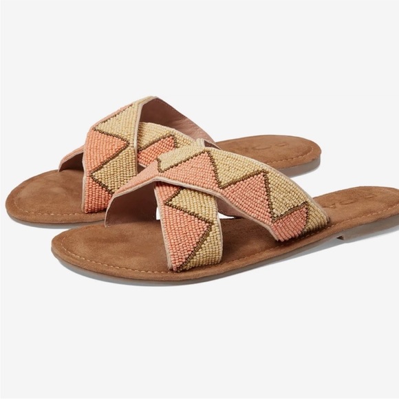 BED|STU Shoes - BED|STU Roan Bahama Bead Sandals NWOT 7.5